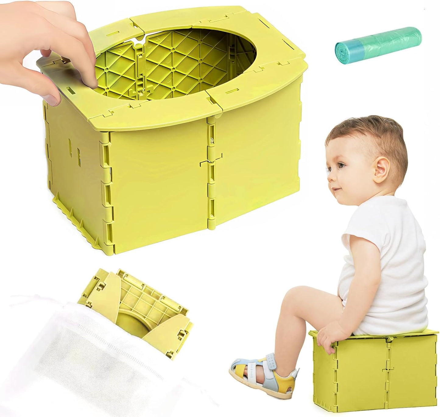 Foldable Portable Potty